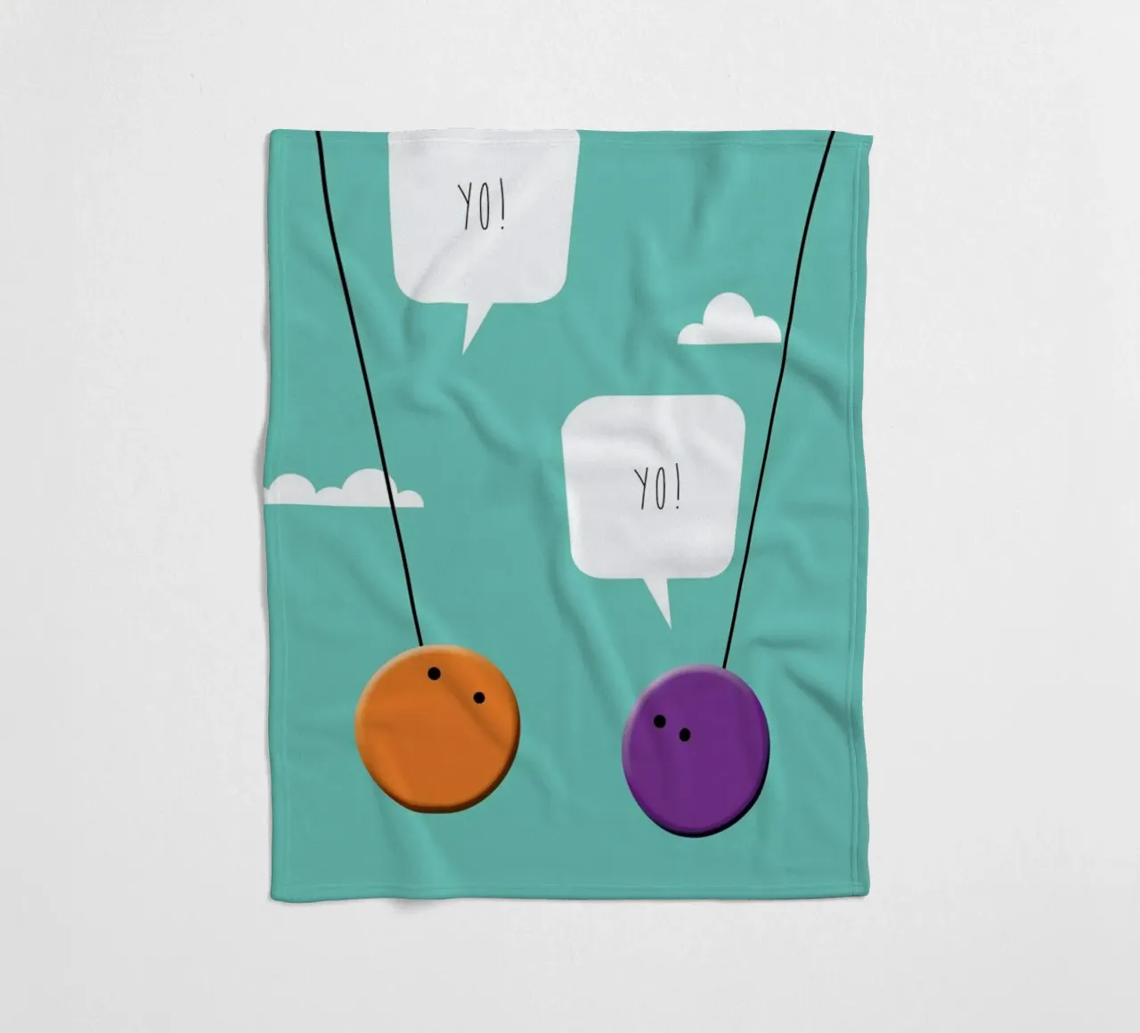 YoYo Fleecedecke von Trabolt Design