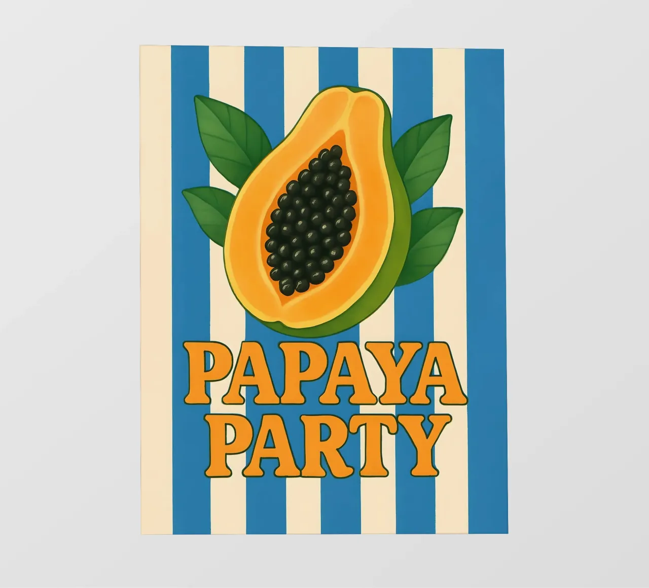 Papaya Festival pvc cover by 🥝 KIWI STORE