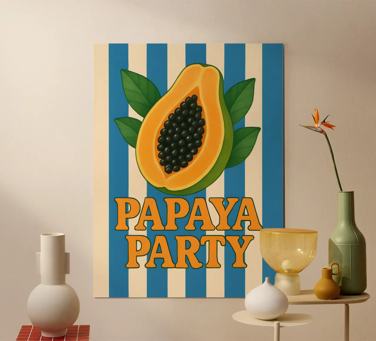 Papaya Festival hahnemühle by 🥝 KIWI STORE