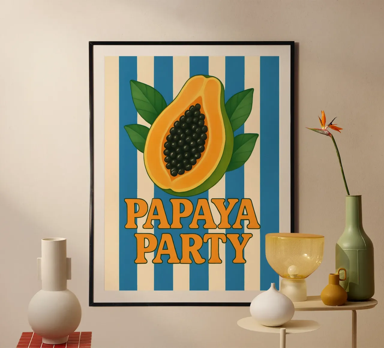 Papaya Festival hahnemühle by 🥝 KIWI STORE