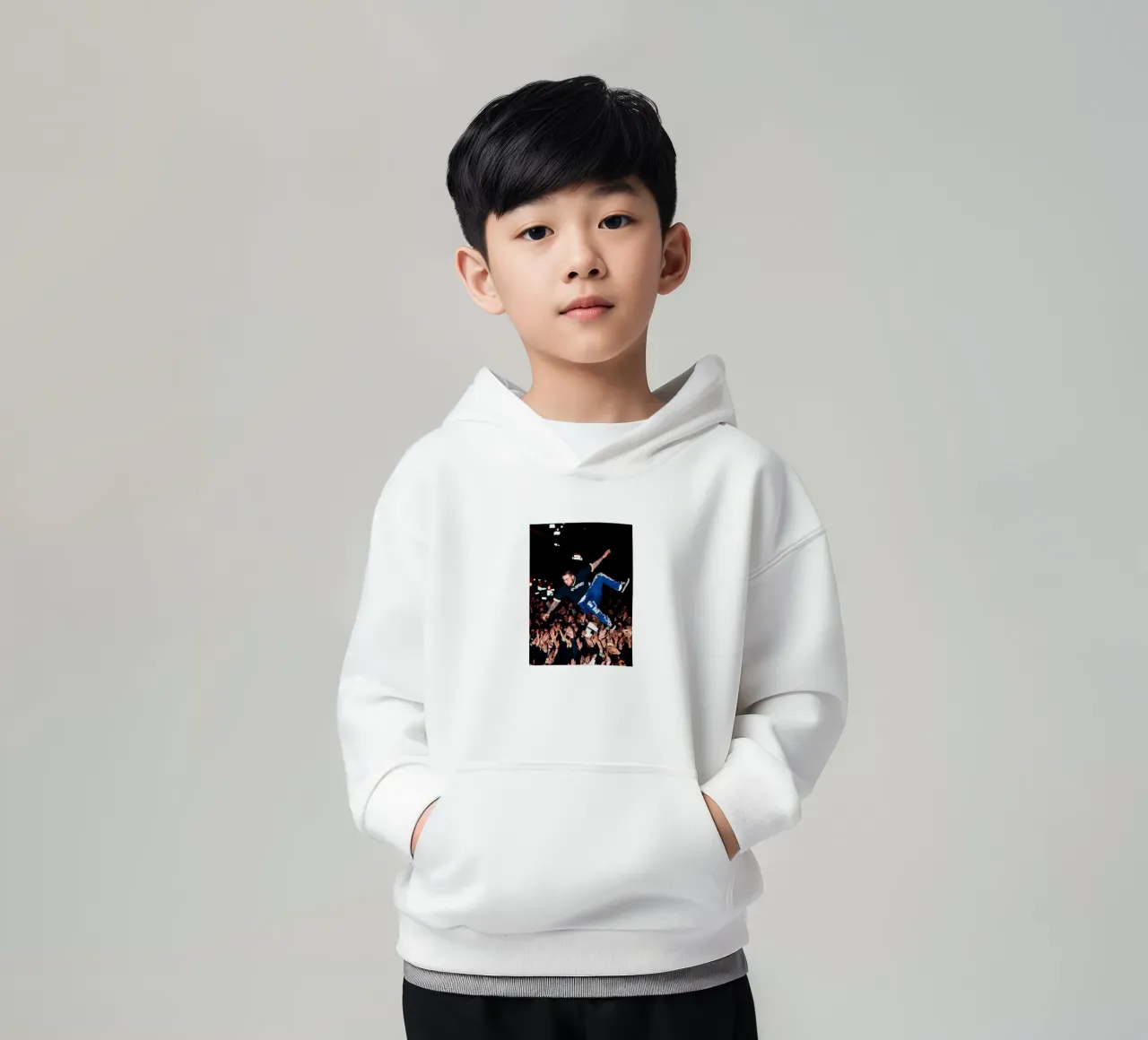 Concerto di salto in alto Mac Miller felpa bambino con cappuccio da softseilish