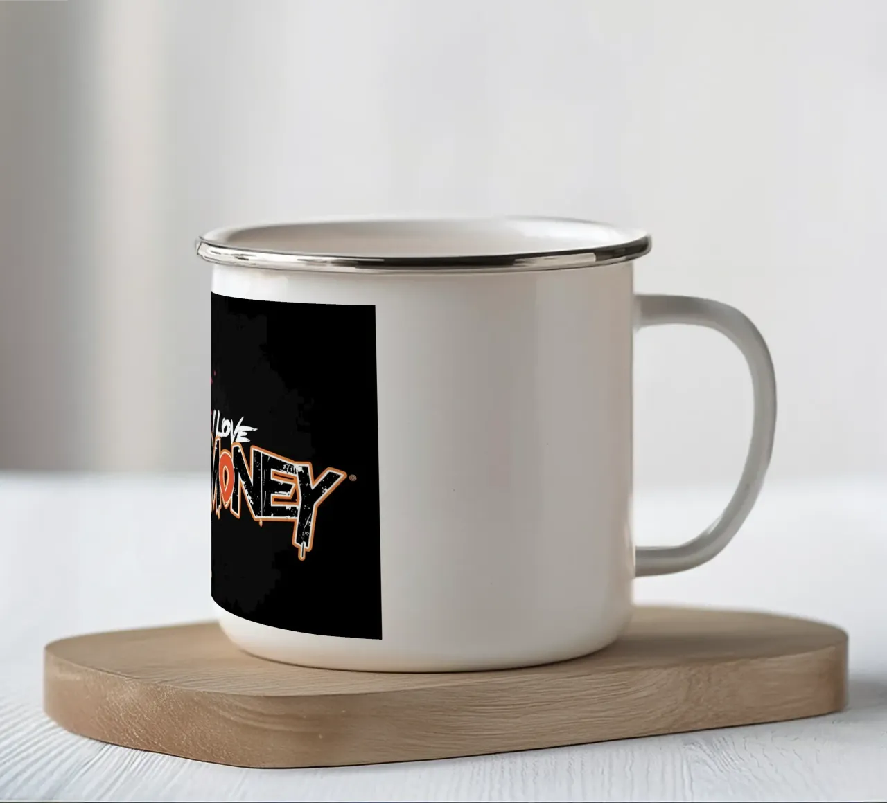 Jeff Buckley tazza in smalto da detupngentup