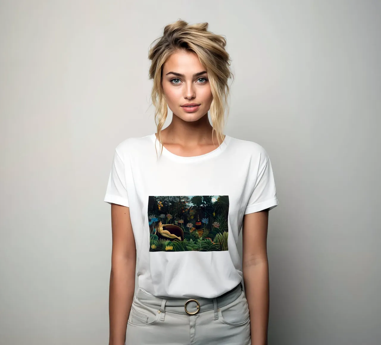 an enigmatic state of nature women's fitted t-shirt by taylor shop