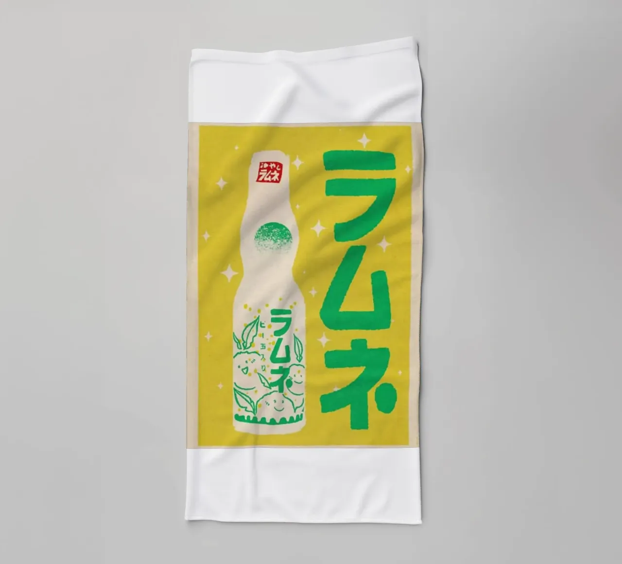 Ramune Yuzu asciugamano da bagno da Cocktail Drink