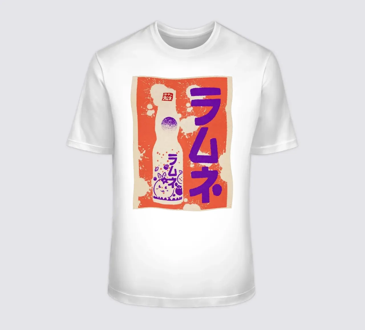 Limonata di mirtilli Ramune t-shirt da Cocktail Drink