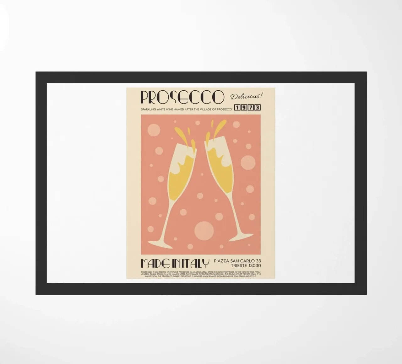 Bevanda PROSECCO zerbino da Cocktail Drink