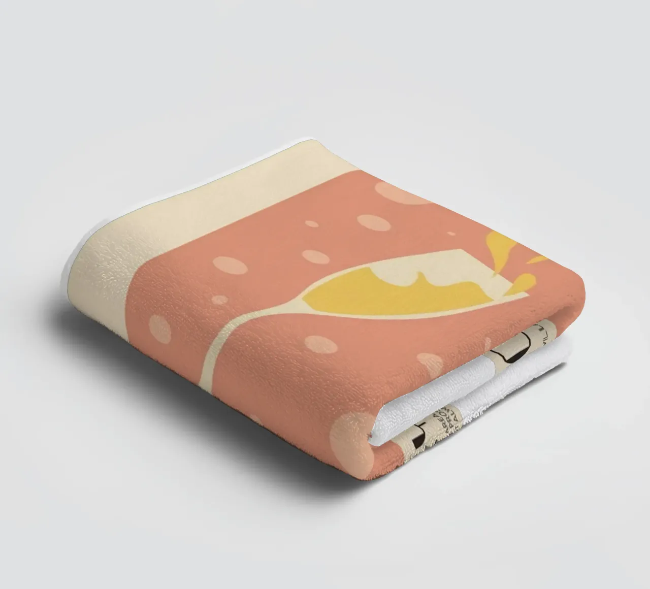 Drink PROSECCO towel by Cocktail Drink