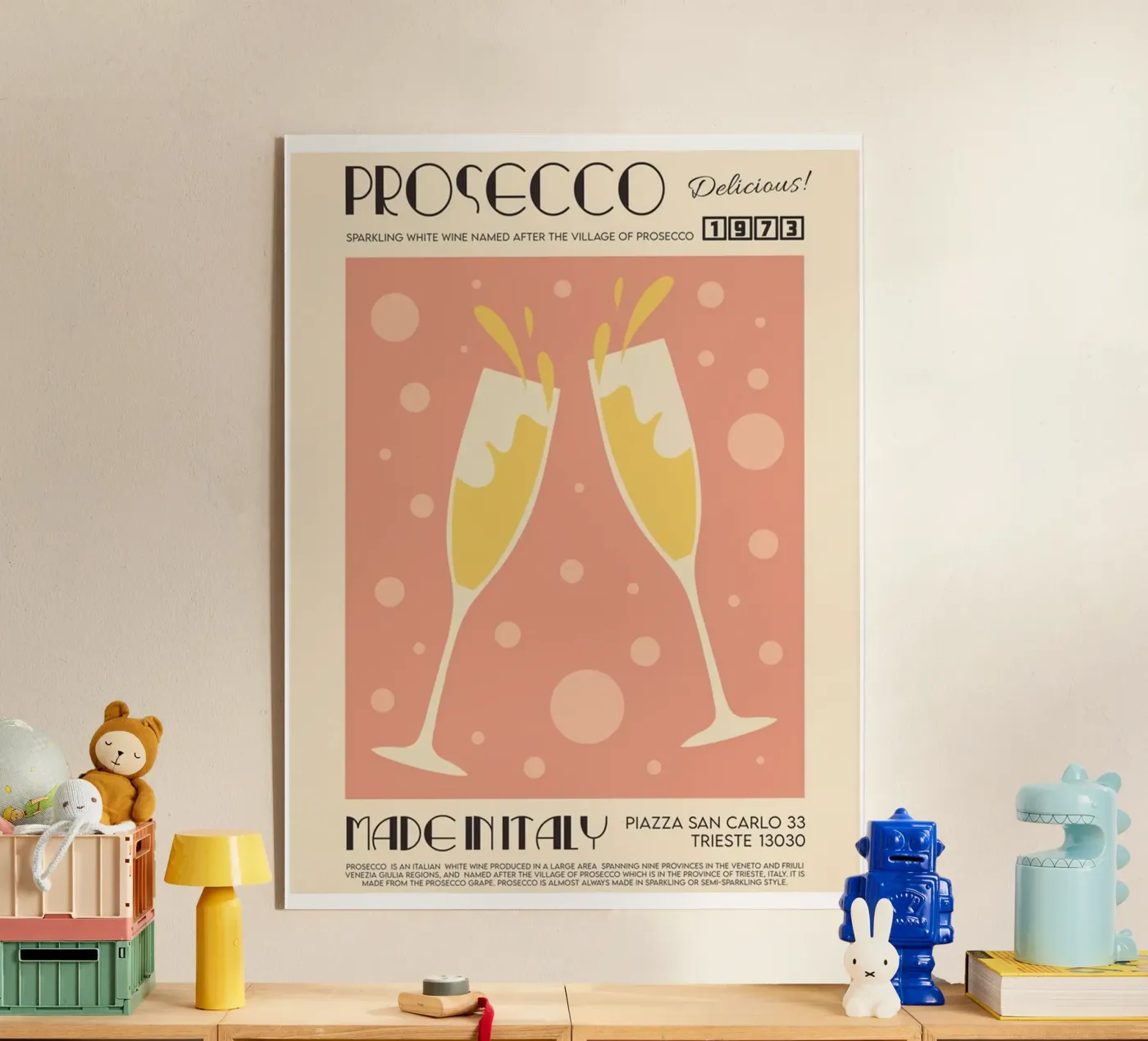 Drink PROSECCO plexiglass da Cocktail Drink