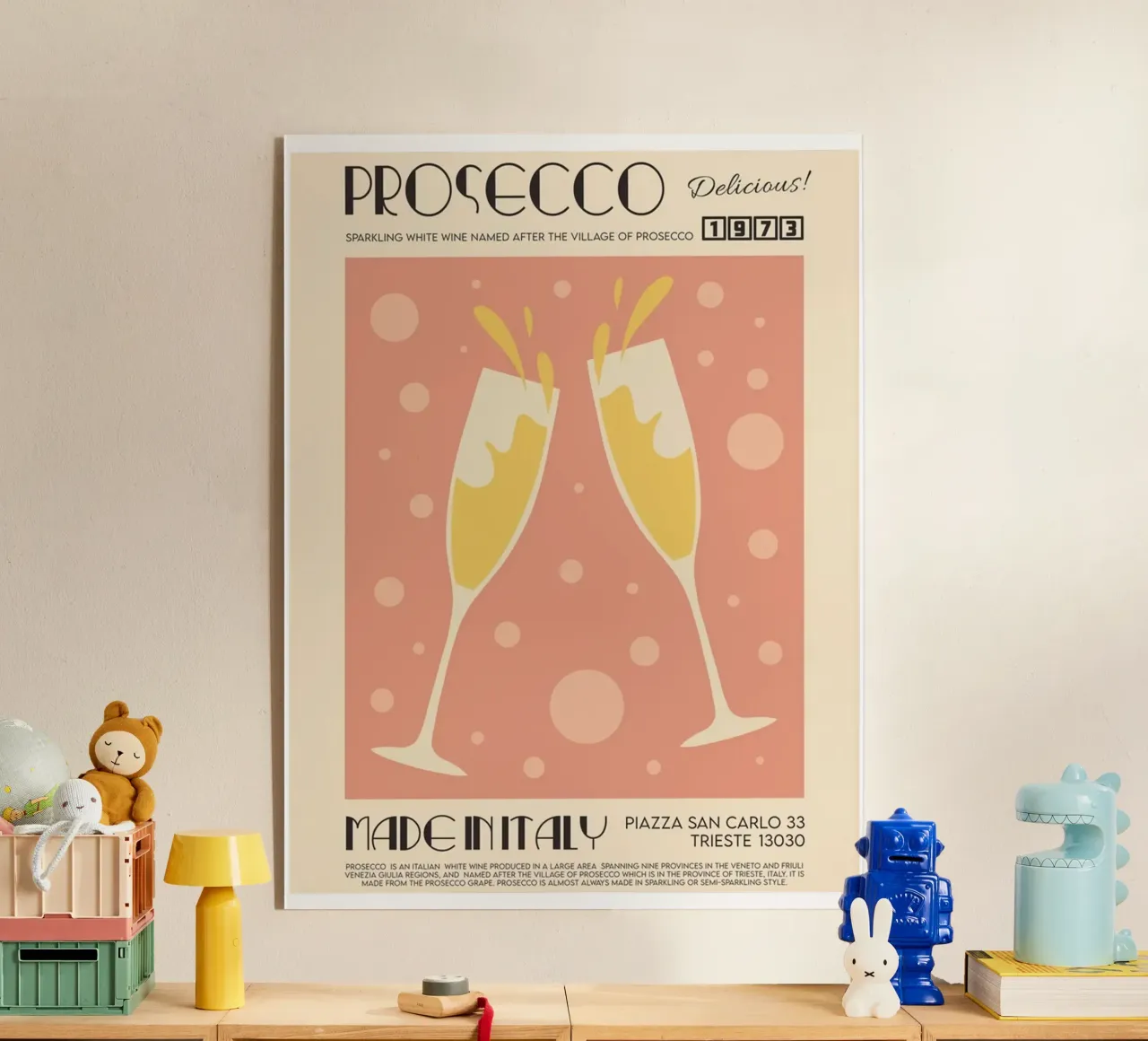 Drink PROSECCO acrylic glass by Cocktail Drink