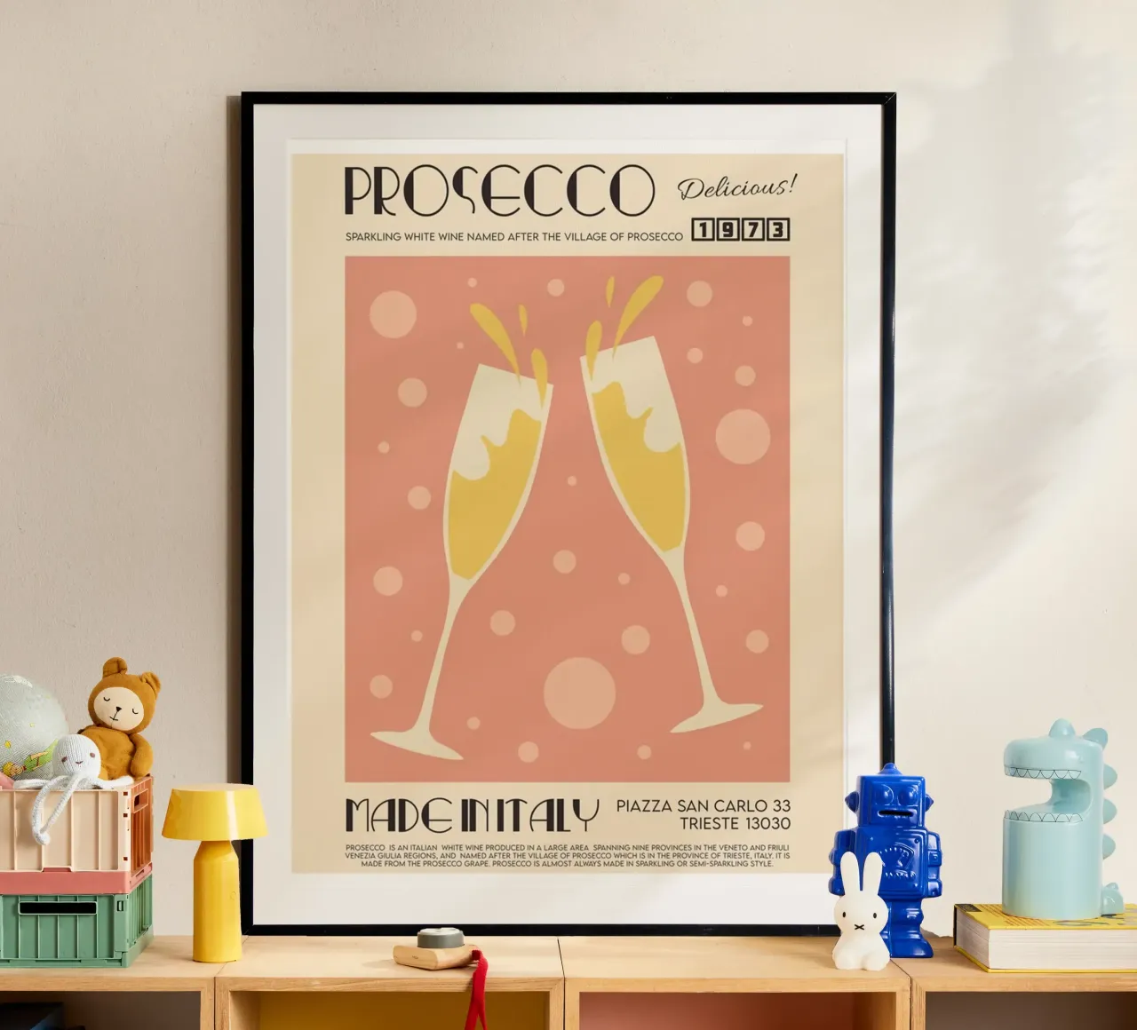 Bevanda PROSECCO poster da Cocktail Drink