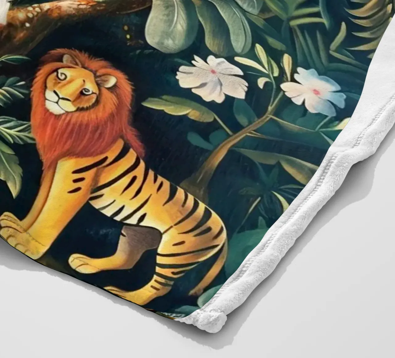 natural habitat for animals fleece blanket by taylor shop