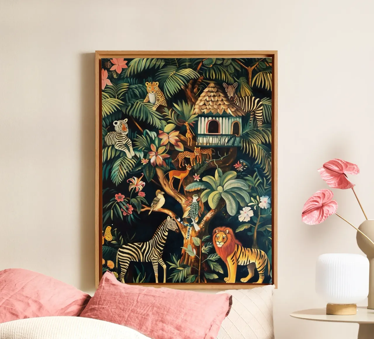 natürlicher Lebensraum für Tiere Leinwand von taylor shop