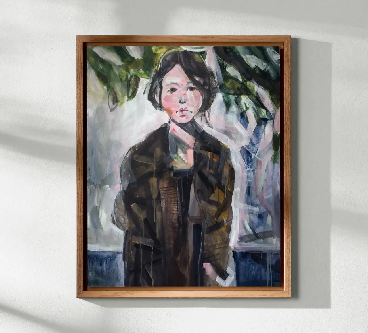 Girl Under the Trees alluminio dibond da Stoian Hitrov