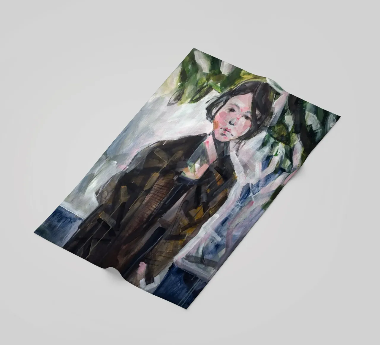Girl Under the Trees telo mare da Stoian Hitrov