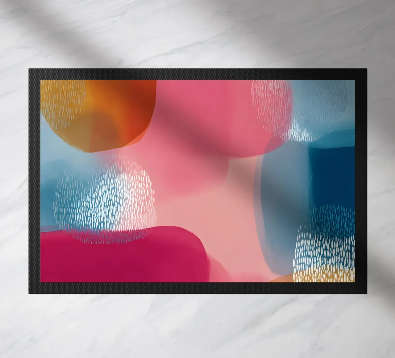 Boho Absract deurmat van Gypsy Galleria