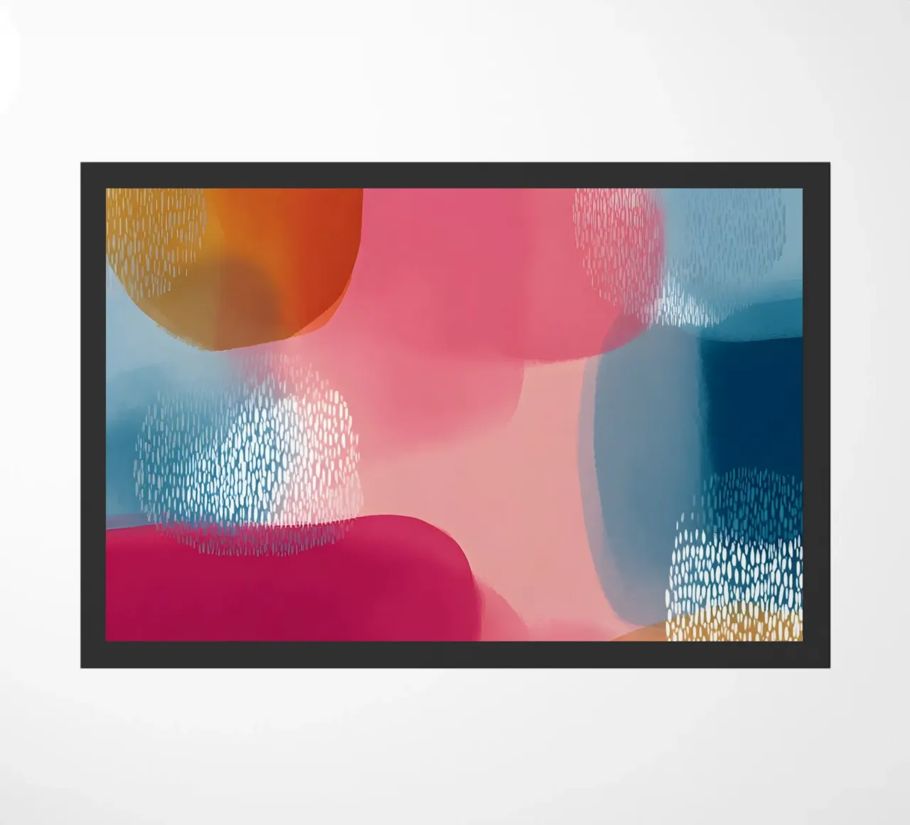 Boho Absract deurmat van Gypsy Galleria