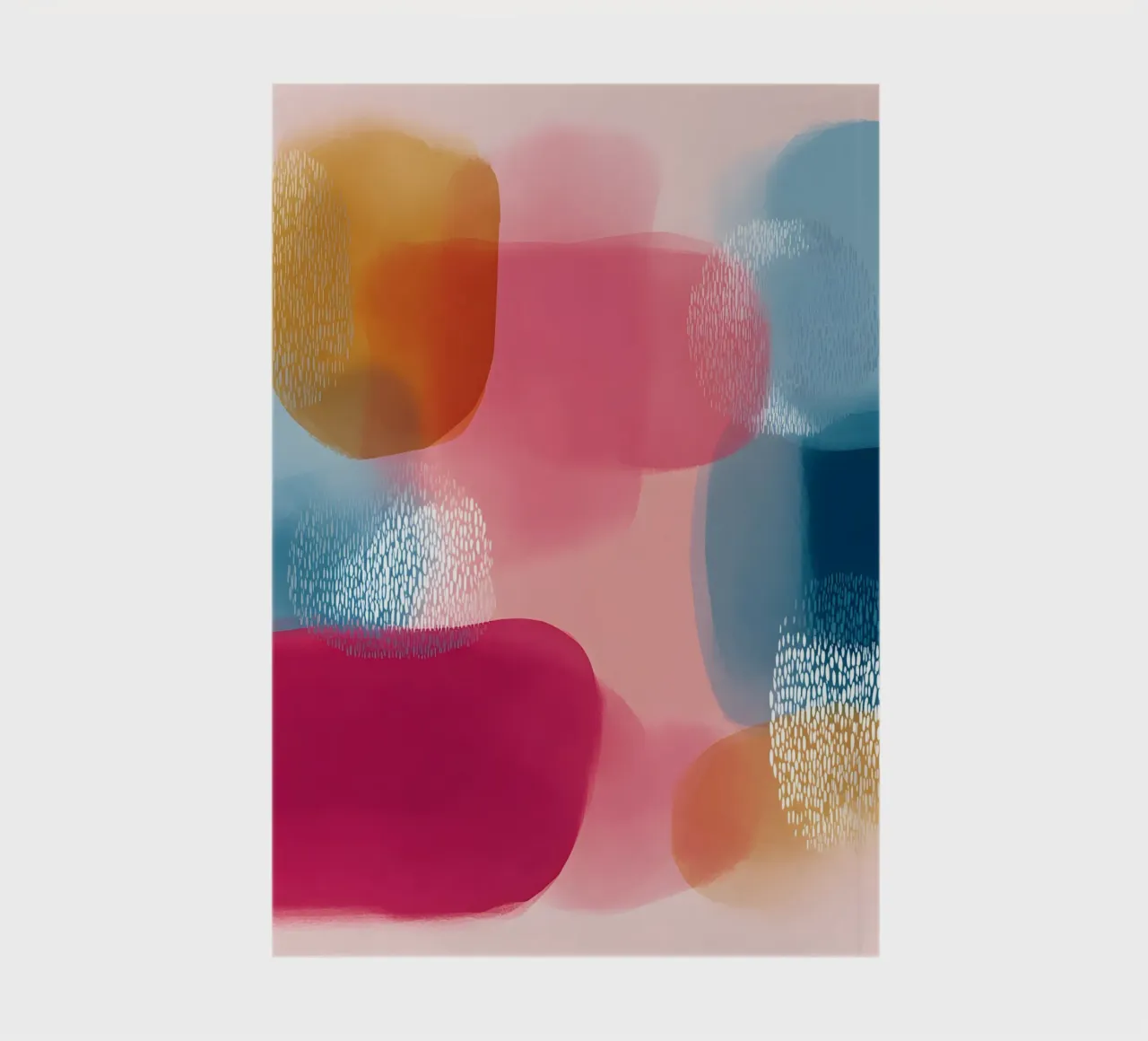 Boho Absract notitieboek van Gypsy Galleria