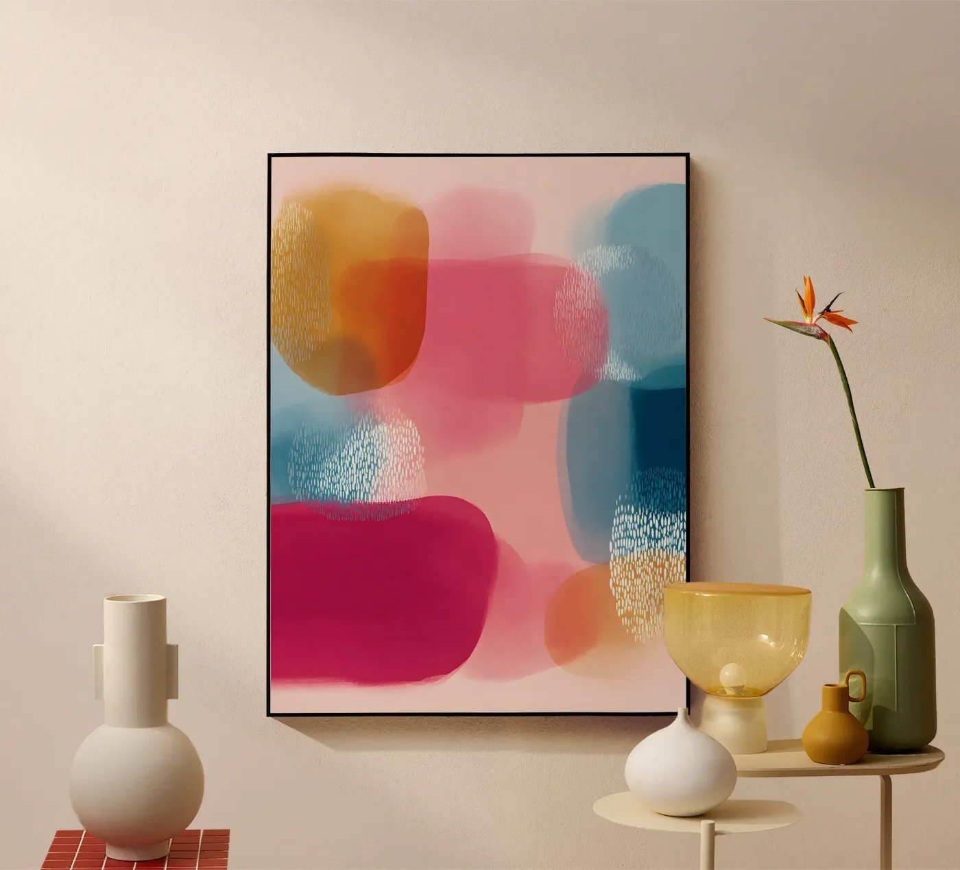 Boho Absract plexiglass da Gypsy Galleria