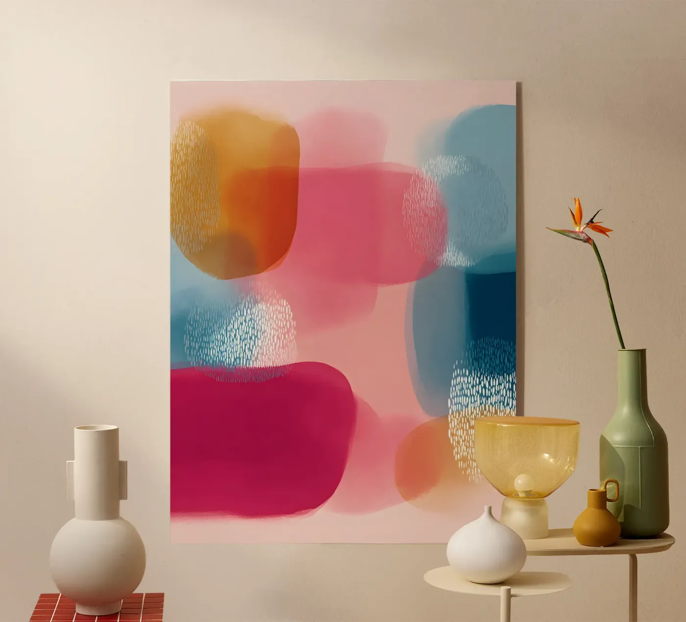 Boho Absract plexiglass da Gypsy Galleria