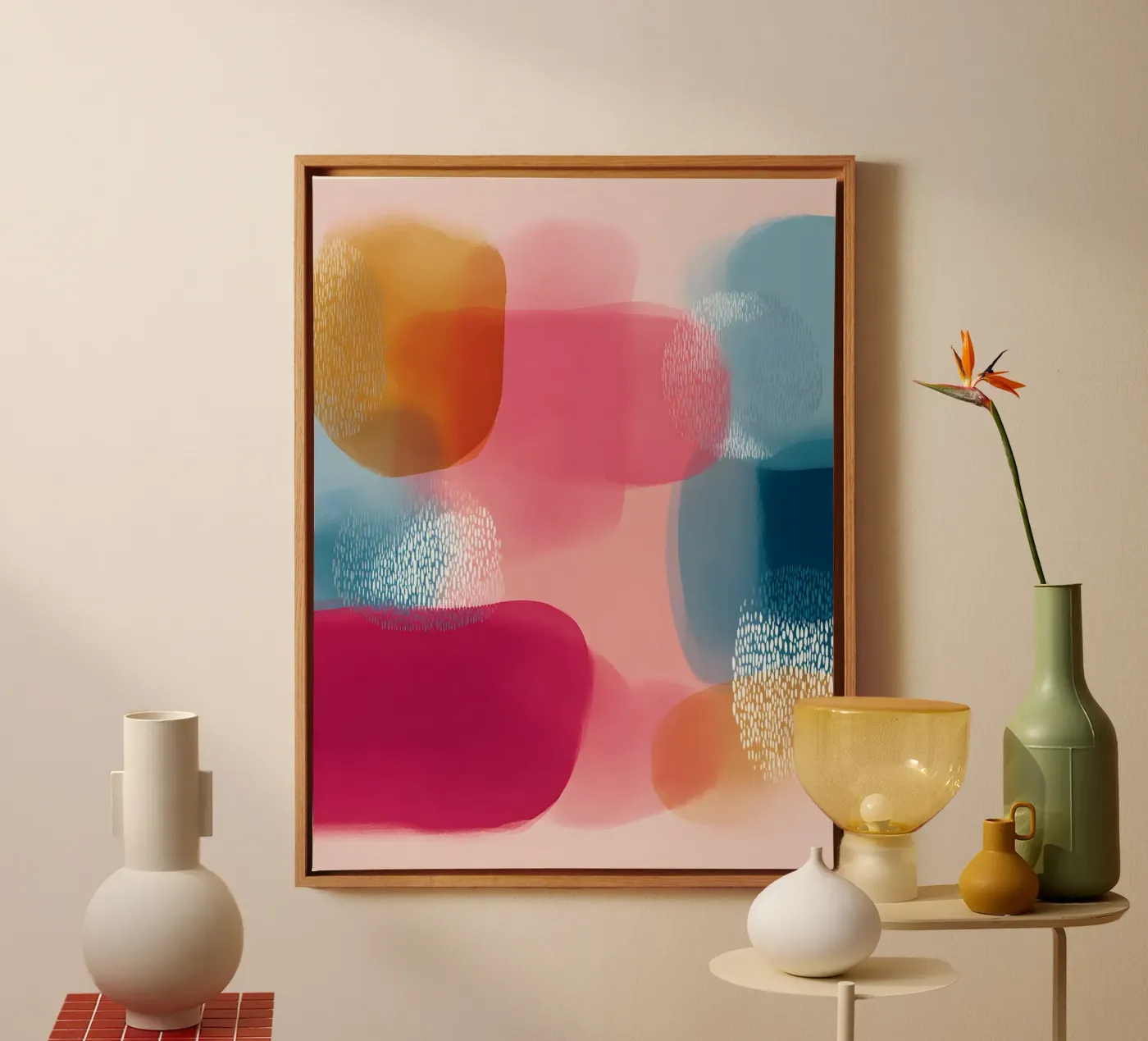 Boho Absract tela da Gypsy Galleria