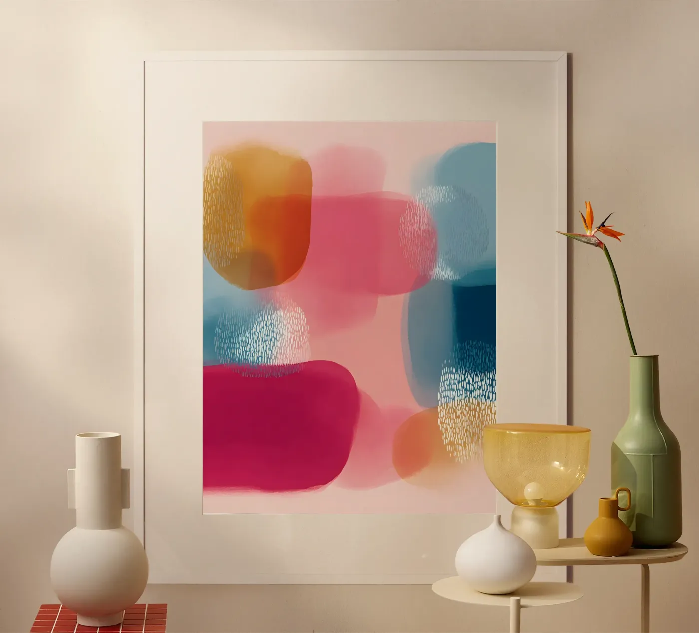 Boho Absract poster da Gypsy Galleria