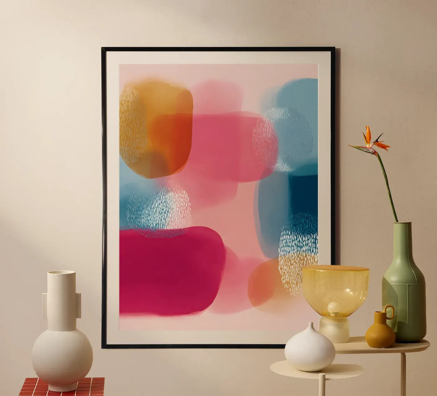 Boho Absract poster da Gypsy Galleria