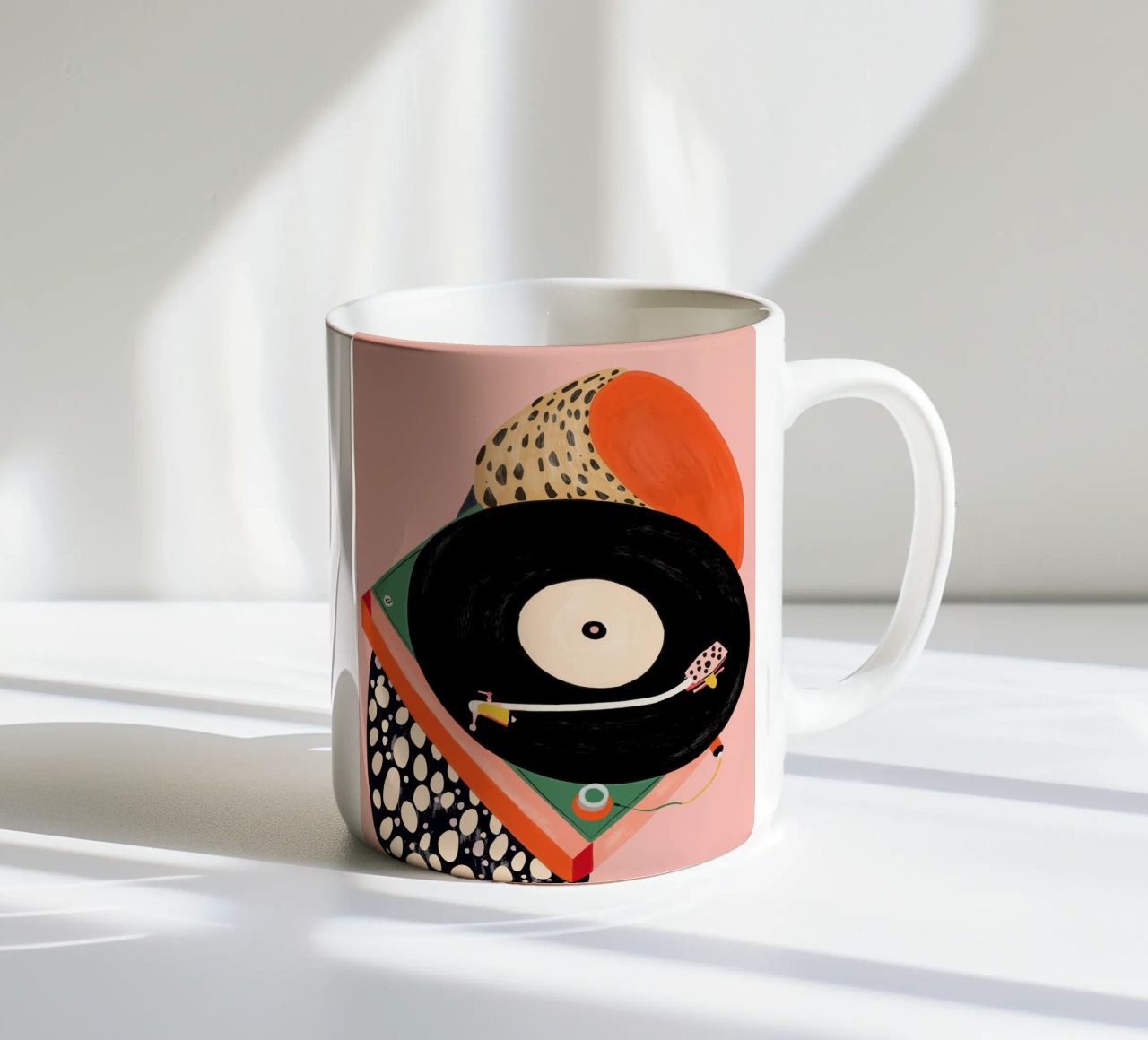 Grooves nostalgici tazza in ceramica da ArtsySesta
