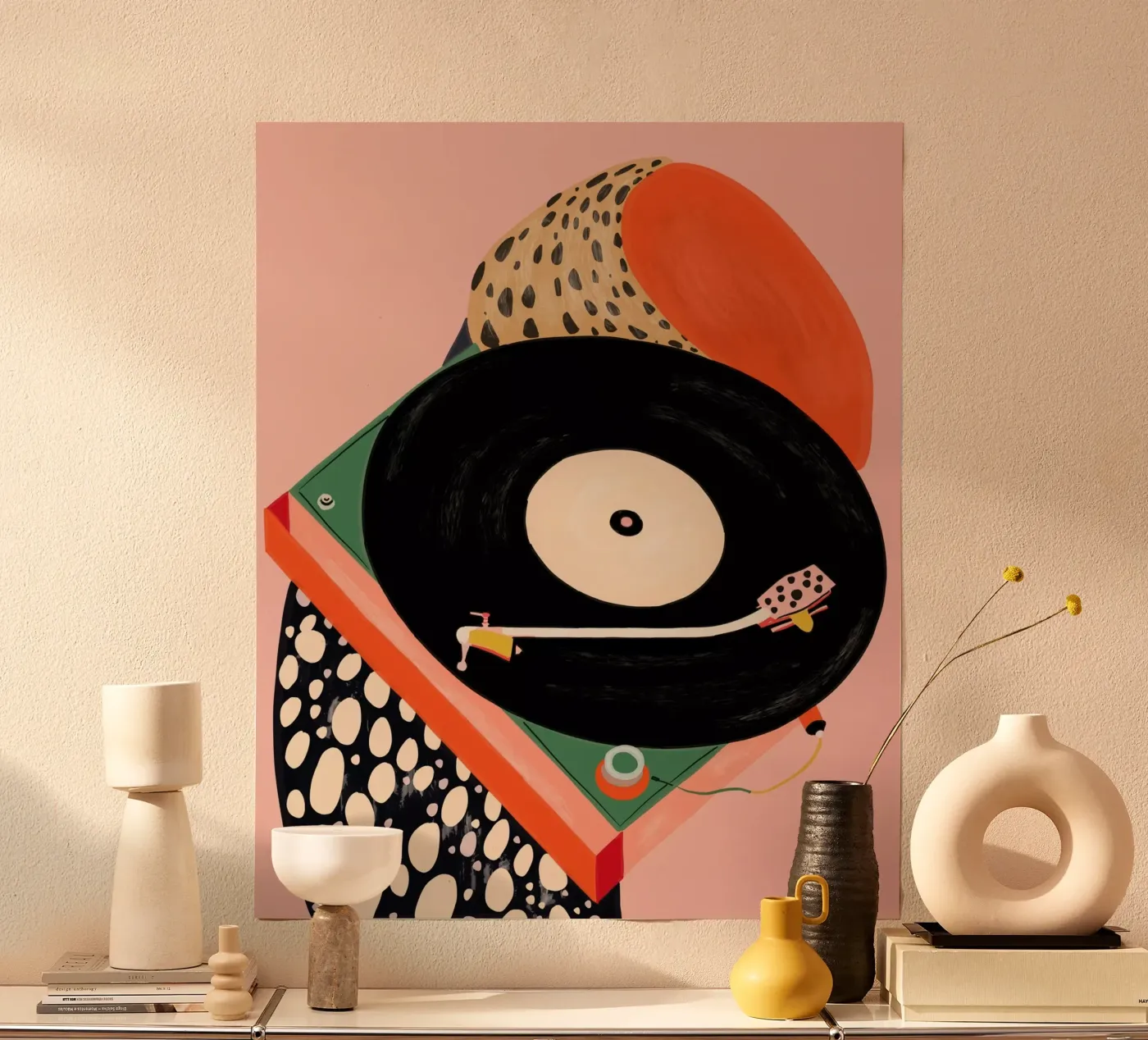 Nostalgic Grooves poster by ArtsySesta