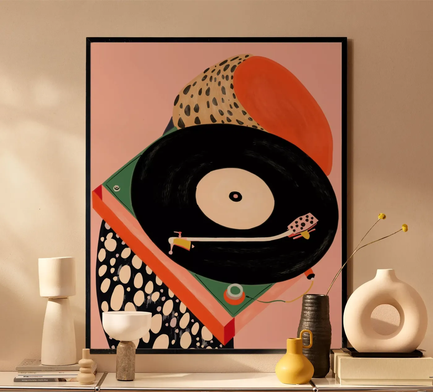 Nostalgic Grooves poster by ArtsySesta