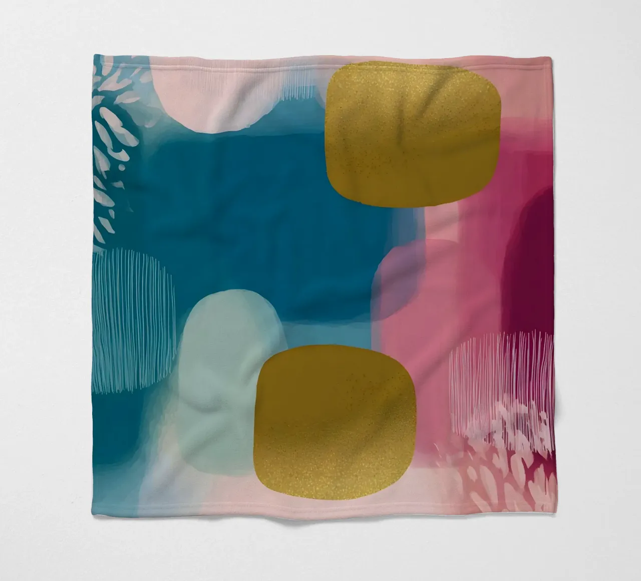 Boho Abstract coperta in pile da Gypsy Galleria