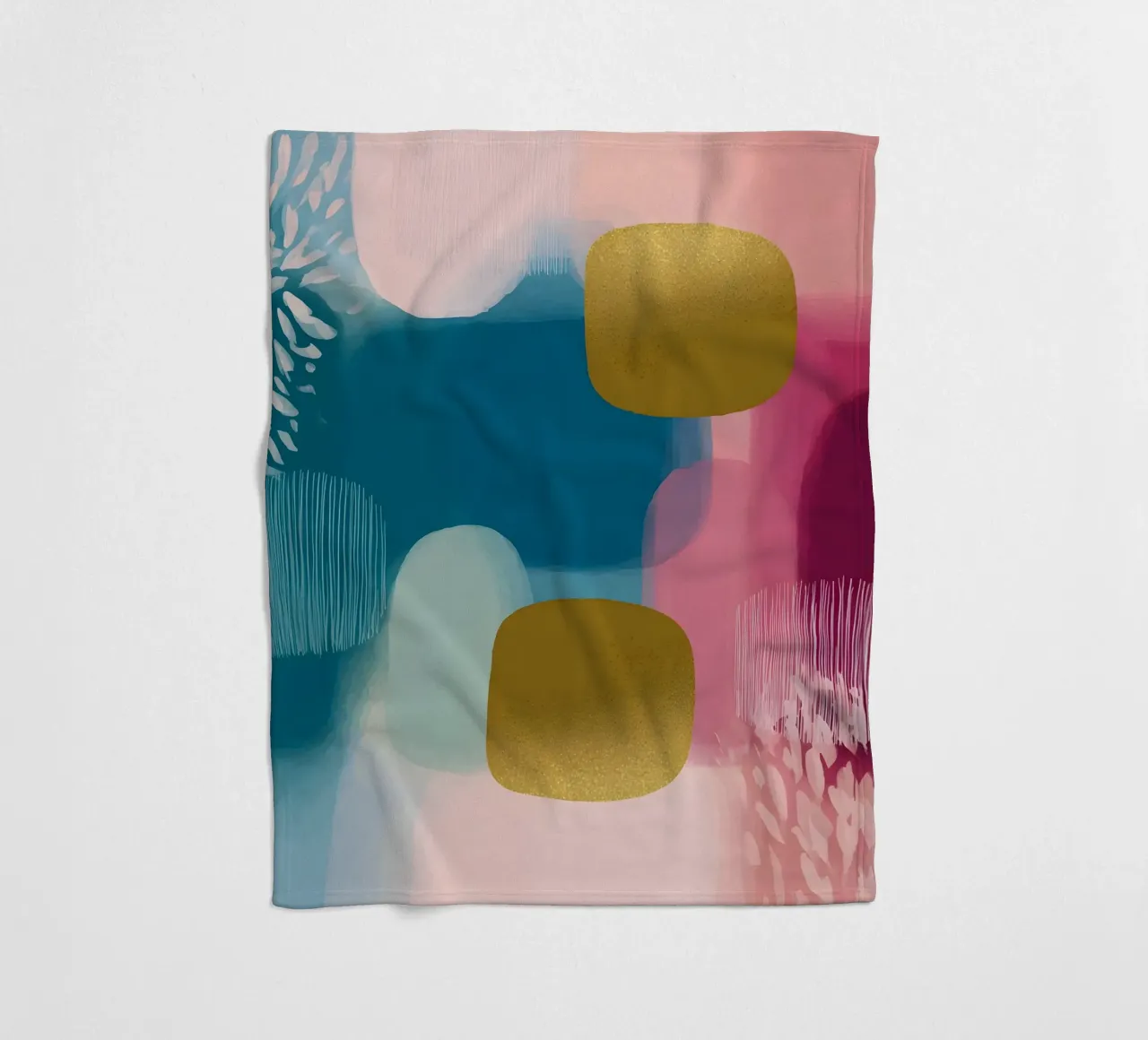 Boho Abstract coperta in pile da Gypsy Galleria