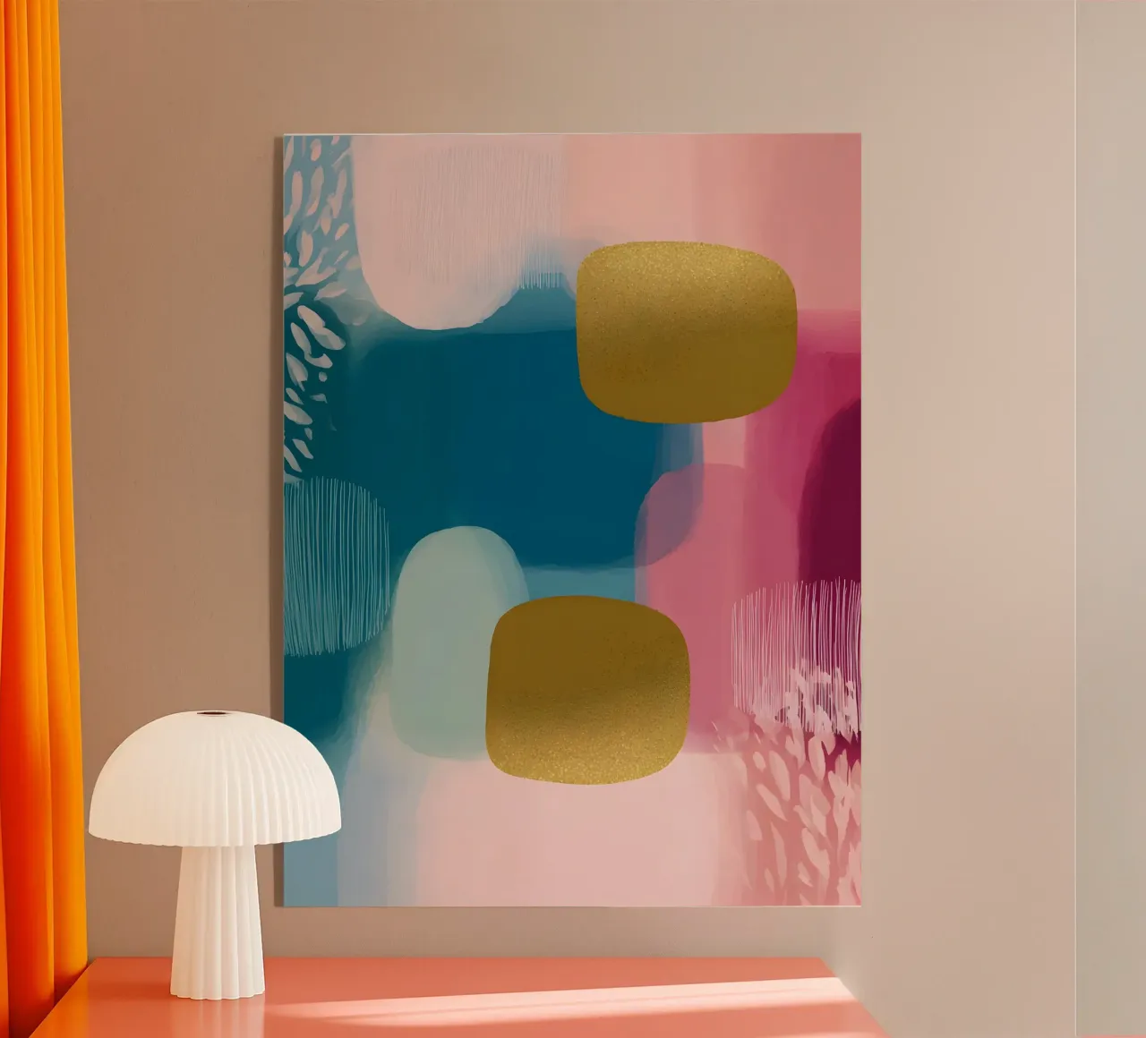 Boho Abstract plexiglass da Gypsy Galleria