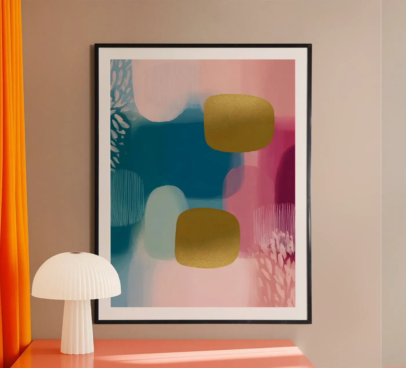 Boho Abstract poster by Gypsy Galleria