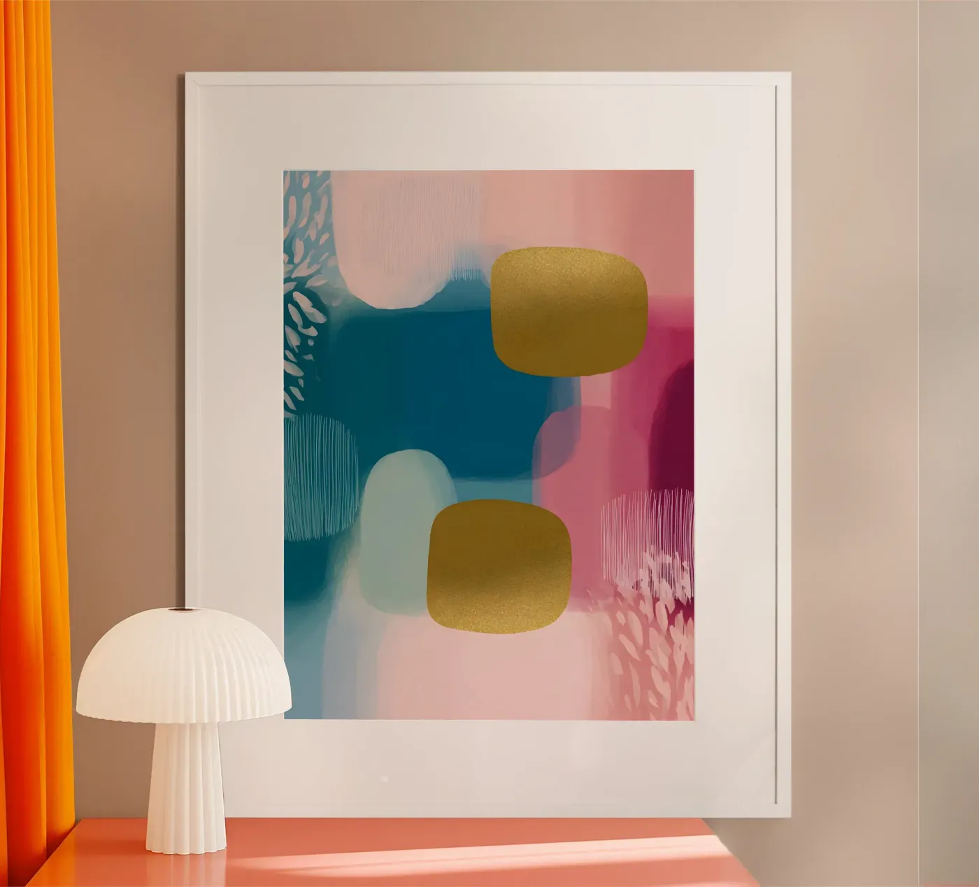 Boho Abstract poster by Gypsy Galleria
