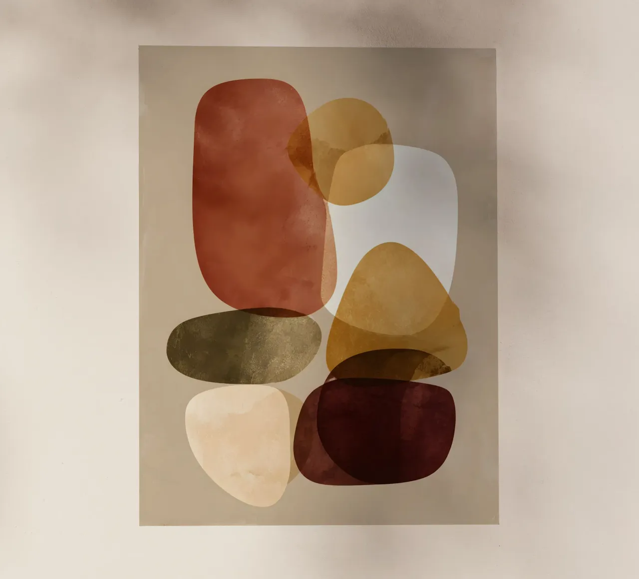 Earthy Abstract pellicola backlit da Gypsy Galleria