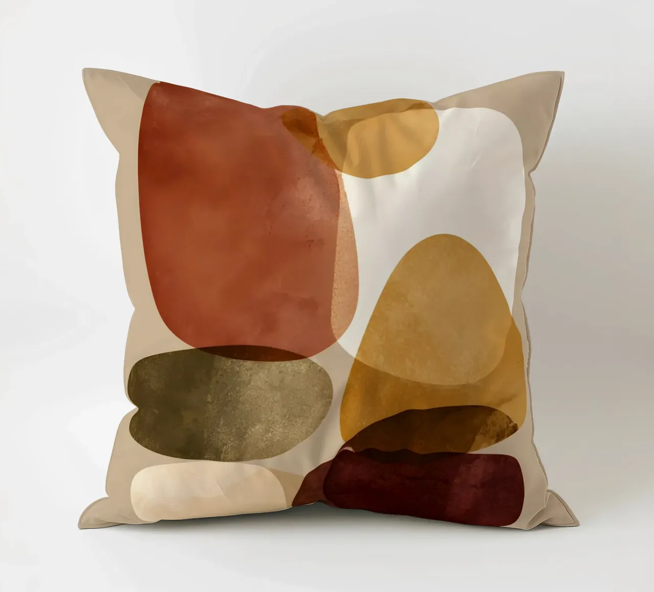 Earthy Abstract cuscino da Gypsy Galleria