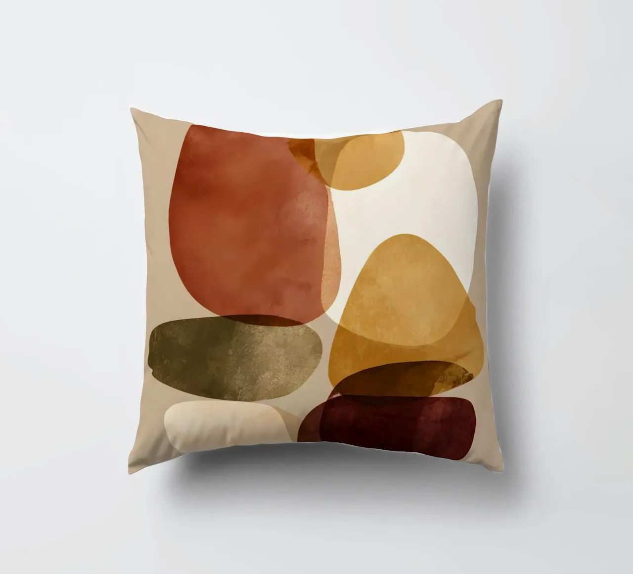 Earthy Abstract cuscino da Gypsy Galleria