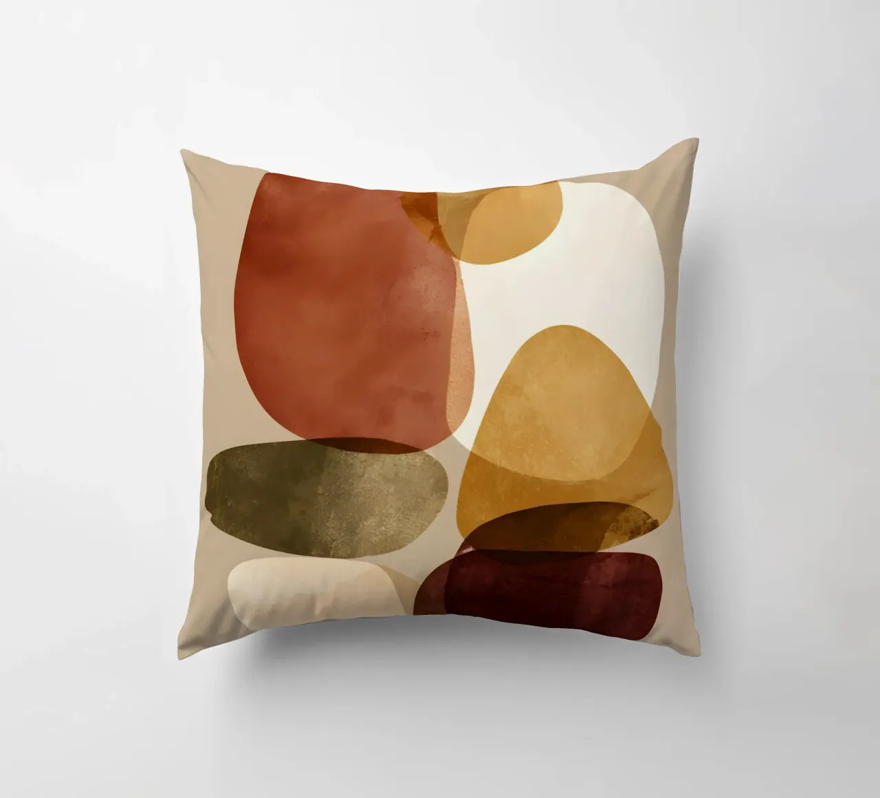 Earthy Abstract cuscino da Gypsy Galleria
