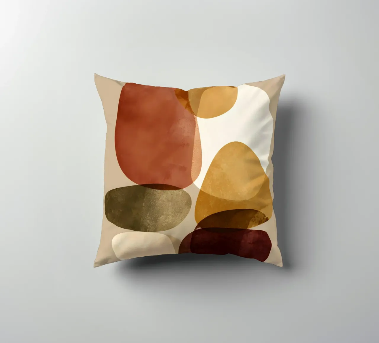 Earthy Abstract cuscino da Gypsy Galleria