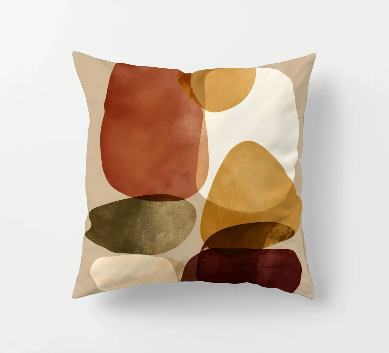 Earthy Abstract cuscino da Gypsy Galleria