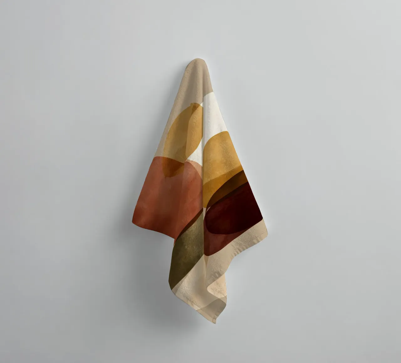 Earthy Abstract asciugamano da bagno da Gypsy Galleria