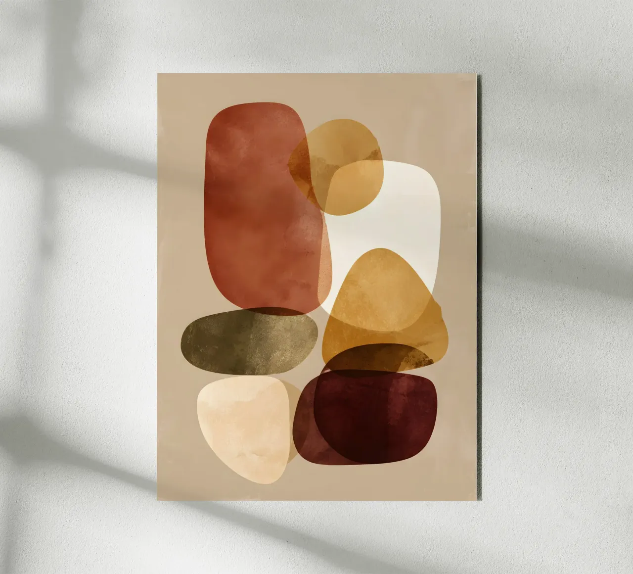 Earthy Abstract alluminio dibond da Gypsy Galleria