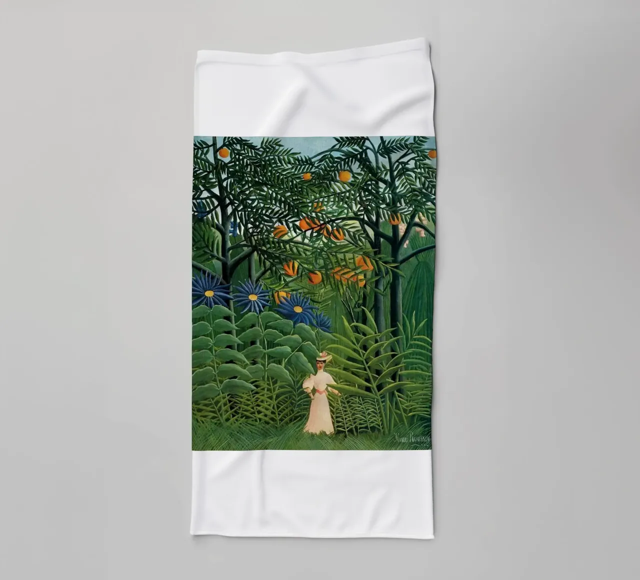 eine Frau, die sich an Gottes Schöpfung erfreut Handtuch von taylor shop