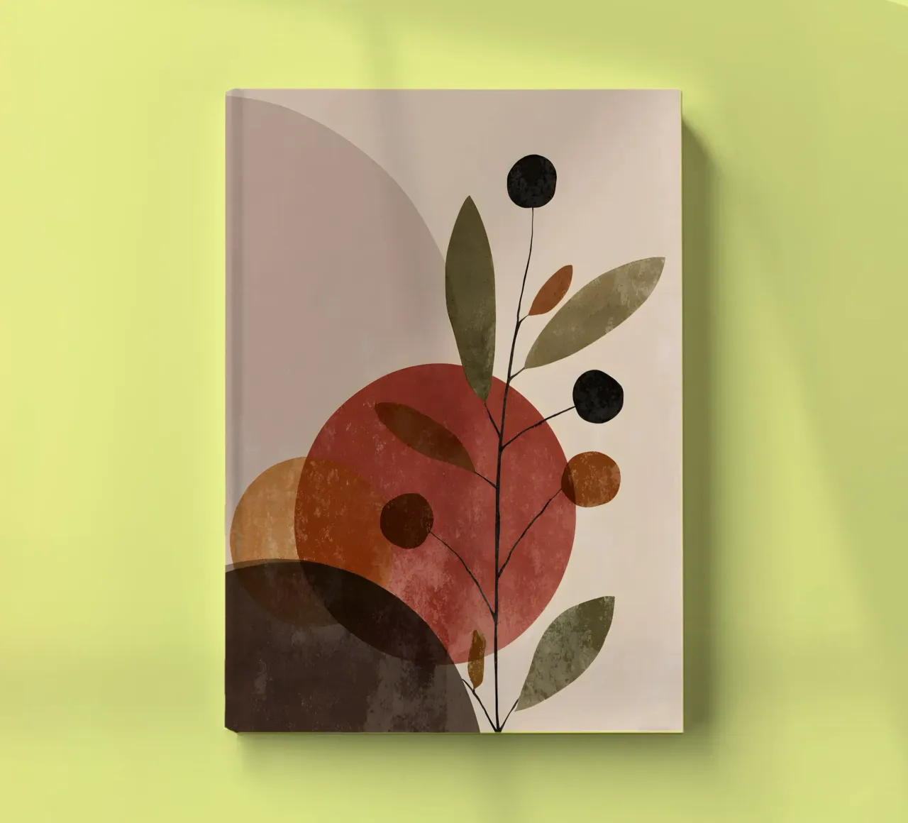 Minimal Abstract notebook by Gypsy Galleria