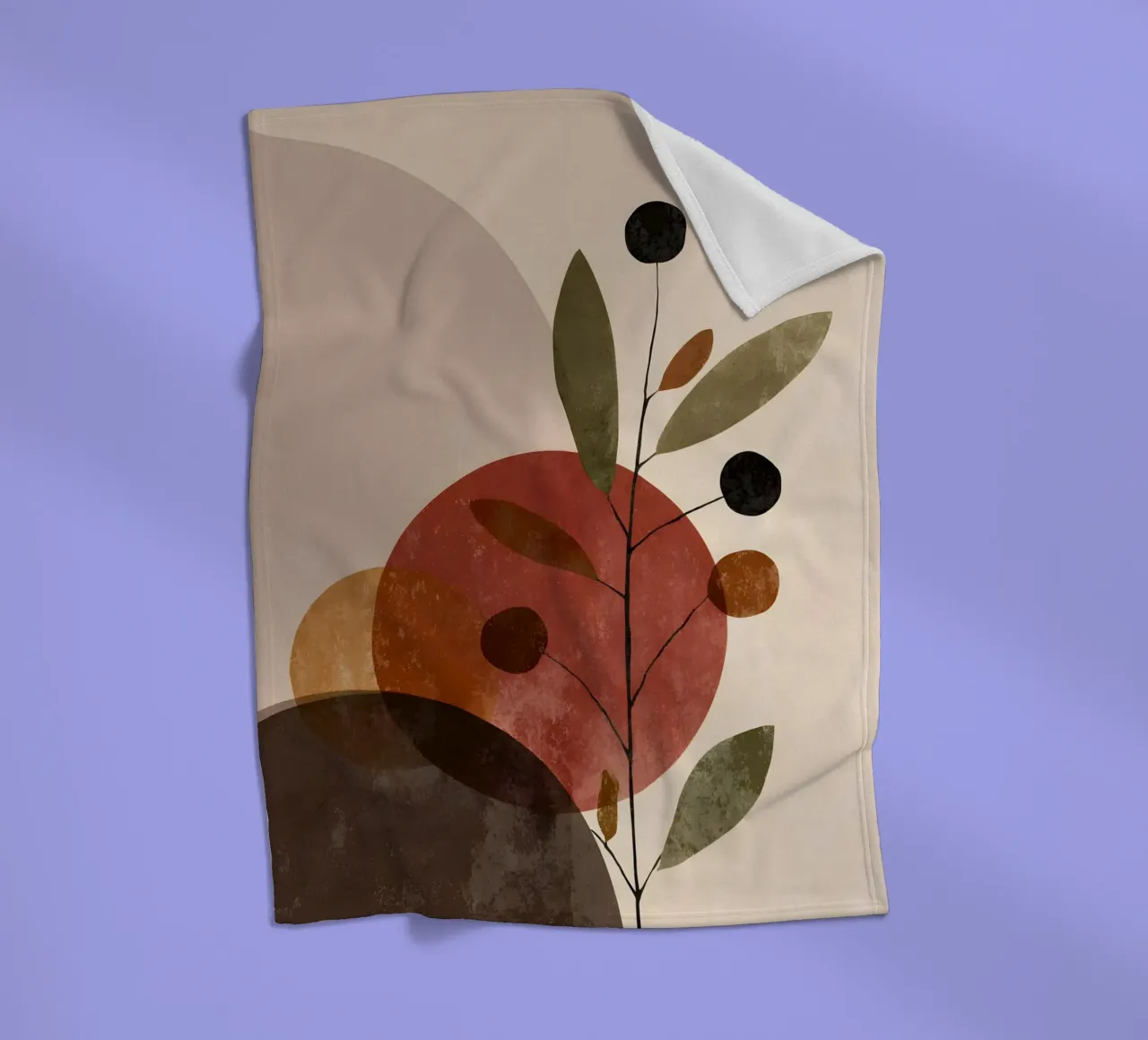 Minimal Abstract coperta in pile da Gypsy Galleria