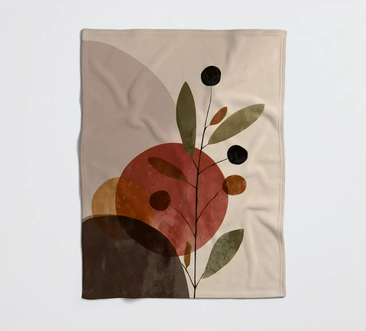 Minimal Abstract coperta in pile da Gypsy Galleria