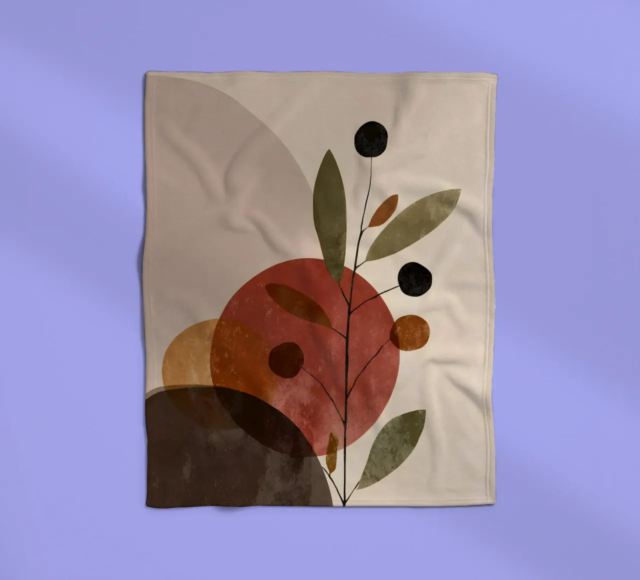 Minimal Abstract coperta in pile da Gypsy Galleria