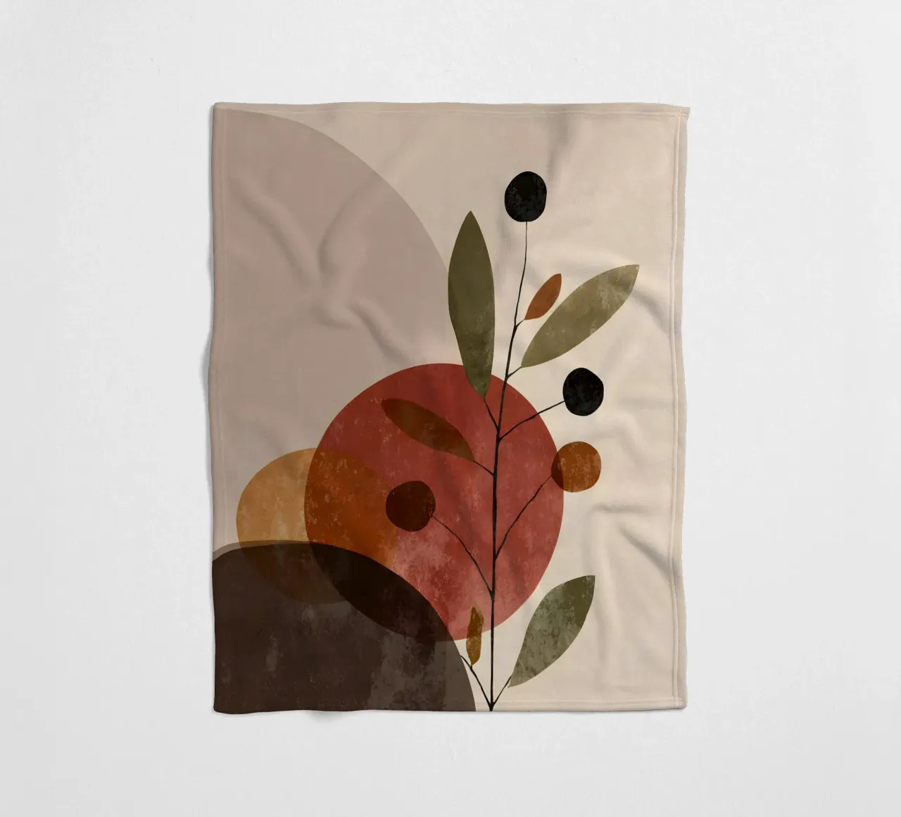 Minimal Abstract coperta in pile da Gypsy Galleria