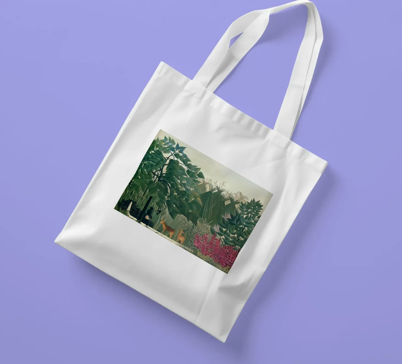 umani a caccia borsa in juta da taylor shop