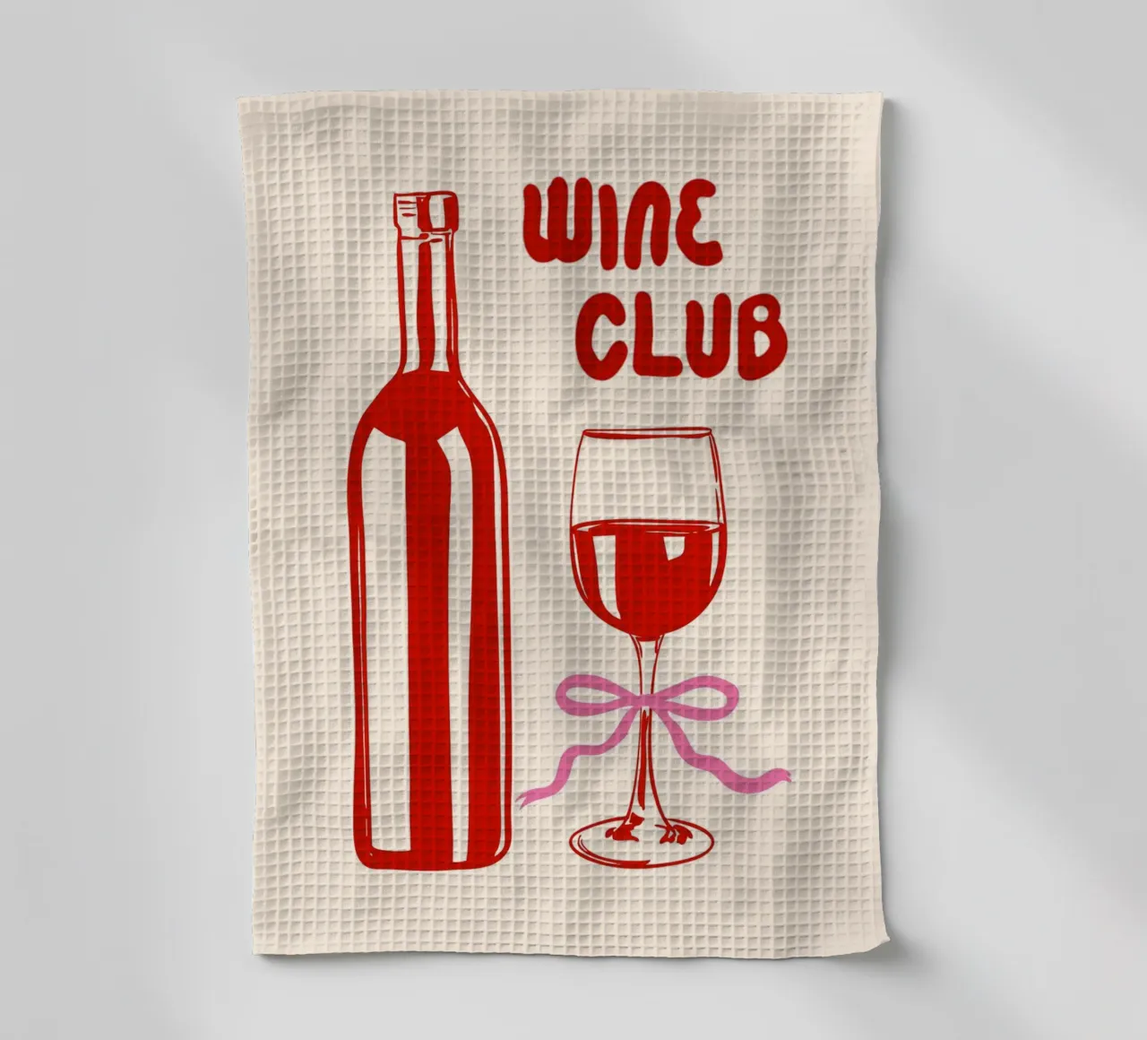 Wine Club Coquette - L'esthétique romantique du vin torchon de EDMPROJECT